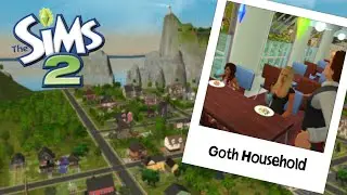 Let's Play - The Sims 2 Pleasantview - {8.1} Goth Household - Girls Day Out