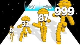 BALL GUY - Level Up Man Runner, Ball Run 3D (Свободная игра, максимальный уровень)