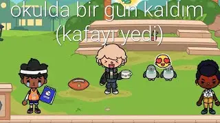 Bir gün okulda kaldım kafayı yediler Toka life wold Türkçe☺️☺️☺️