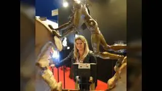 JULI SCULPTEUR & CREATEUR VERRIER A ART MONACO'16