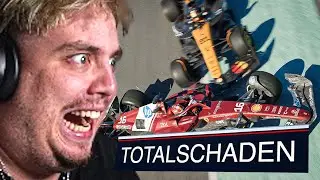 Crashout in Formel 1 (Eli auch maximal sauer)
