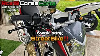 Installing Rcs19 Corsa Corta for Raider150 | Andreu Cabagyo