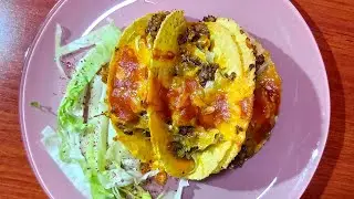 Ground Beef Tacos [4K UHD Video]