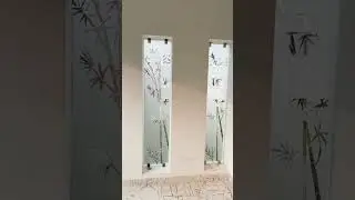 Elevation glass design | elevation design|Front elevation glasses|tuffen glass fitting|etching glass