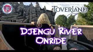 Djengu River Rafting Onride Toverland 2023 (POV) 4K