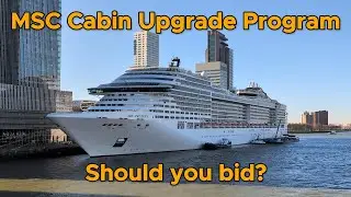 MSC Cabin Upgrade Program - How we got a BALCONY cabin upgrade for only &pound;30!