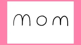 Mother&rsquo;s Day drawing|mothers day drawing from word mom#drawing#shorts#art