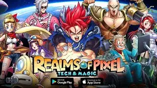 Realms of Pixel: Idle RPG Gameplay (Android iOS)