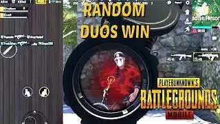 PUBG Mobile Update NEW MAP SANHOK-Random Duos WIN-(iPad pro)