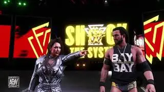TheMan Games | Adam Cole and Britt Baker AEW Entrance WWE 2K20