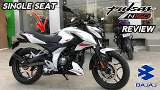 2025 New Bajaj Pulsar N160 Single Seat Full Detailed Review | Price & Features