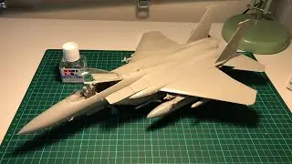 Building the Tamiya Japan Air Self Defense Force F-15J Eagle 1/48
