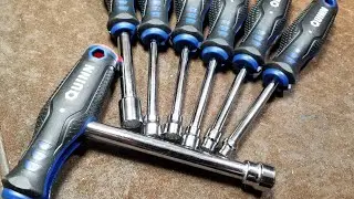 Harbor Freight Quinn Universal T-Handle Spline Nut Driver Set Review