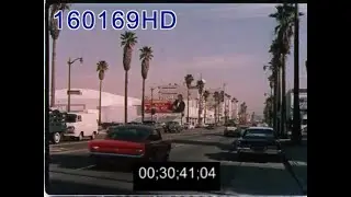 Los Angeles 1960s stock footage