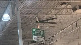 96&rdquo; hunter industrial ceiling fan