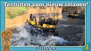 [#Efteling 4K] Testritten Piraña 2025 🌊