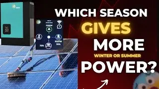 Solar Panel Efficiency Winter vs Summer in Pakistan | Which Season Gives More Power?