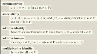 Vector space definition #linear algebra bsc 3rd semester lucknow university #concept of V( F) 
