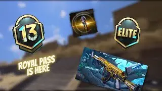 13 Royal Pass is Here |  BGMI Live | Update 2.1 rush gameplay | NikhilisLive