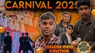 😍 Collage me Carnival function || Full enjoyment with collage students 