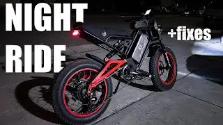GhostCat F2.2 - Night Ride + Upcoming Bike Changes