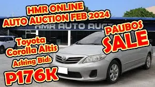 364K PICK UP | PAUBOS SALE NA! FEB. 2024 HMR ONLINE AUTO AUCTION!