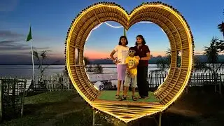 Night View of Bogibeel Toursits Place - Dibrugarh, Assam.  #assam