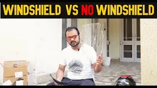 Motorcycle Windshield - Do we need it?