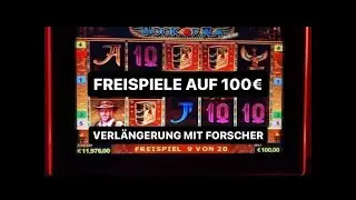 Book of Ra auf 100 Euro die Drehung Freispiele Verlängerung Forscher 💥 Spielothek Spielhalle