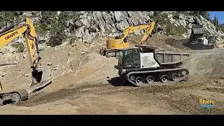 Dump Track Prinoth Panther T14R  خۆڵ رێژی سوورێنەر