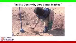 In situ Density By Core Cutter Method