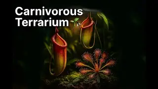 Terrarium Carnivorous Plants | عالم النباتات الآكلة للحشرات داخل حوض زجاجي فاخر