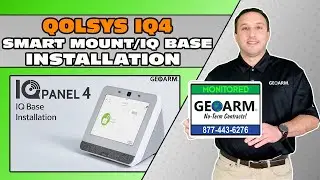 Qolsys IQ Panel 4 Smart Base Desk-Mount Installation