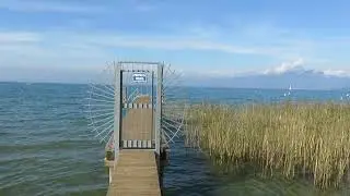Lake Garda between Lazise and Pacengo - Veneto, Italy