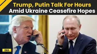 Russia Ukraine War: After Talks Putin, Trump Says Ukraine Ceasefire Talks To Start Immediately