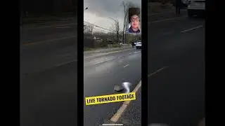 🔴 LIVE TORNADO FOOTAGE WHILE ON FACETIME WITH MY HUSBAND | Thankful He&rsquo;s Alive! #arkansasstrong