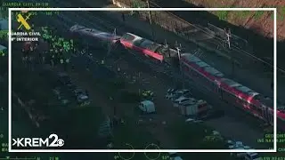 Death toll in Spanish train collision rises to 40 as authorities fear more bodies could be found