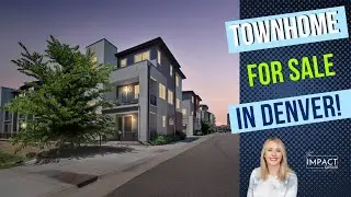 Modern Townhome for Sale in Denver, Colorado!