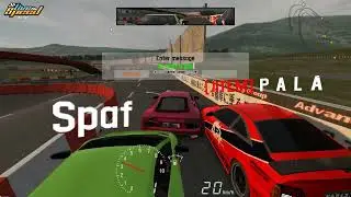 Spaf (ruhnu) crashing into me part 3 LFS City Driving