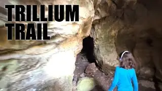 Мы нашли скрытую пещеру на тропе Триллиум!