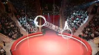 Wheel of Death Circus Act Extreme Entertainment Show Dangerous Skills wow