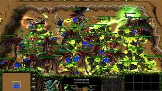 100 Murloc Units (With Type) vs 7 Archimonde (With Skills) 1080p