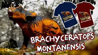 Increible modelo de un Brachyceratops montanensis