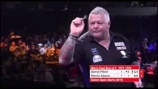 Darryl Fitton 10 Dart Leg - 2015 Dutch Open