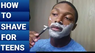Учу сына бриться!!! Как бриться для начинающих