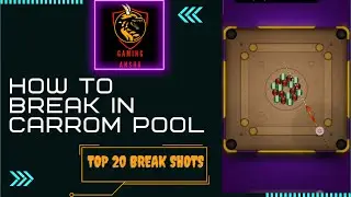 How to Break In Carrom Pool/Carrom pool Break Shots/Carrom pool break karne ka Tarika.