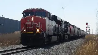 CN 2324 CN 2654 Northbound Potash 04-02-2021