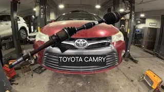 Como substituir o eixo CV ..... Toyota Camry 2012-2017 (especificações de binário)
