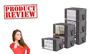 Tomus-UNI Clothes Storage Bags - Unboxing & Review