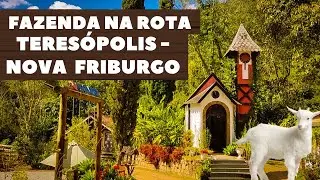 FAZENDA FRANCESA ENTRE TERES&Oacute;POLIS E NOVA FRIBURGO RJ:  Restaurante Cremerie - Fazenda Geneve - Ubon